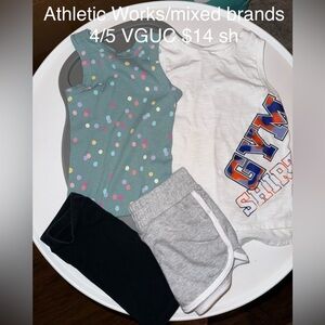 Athletic Works Mixed Brands Tank & Shorts Bundle